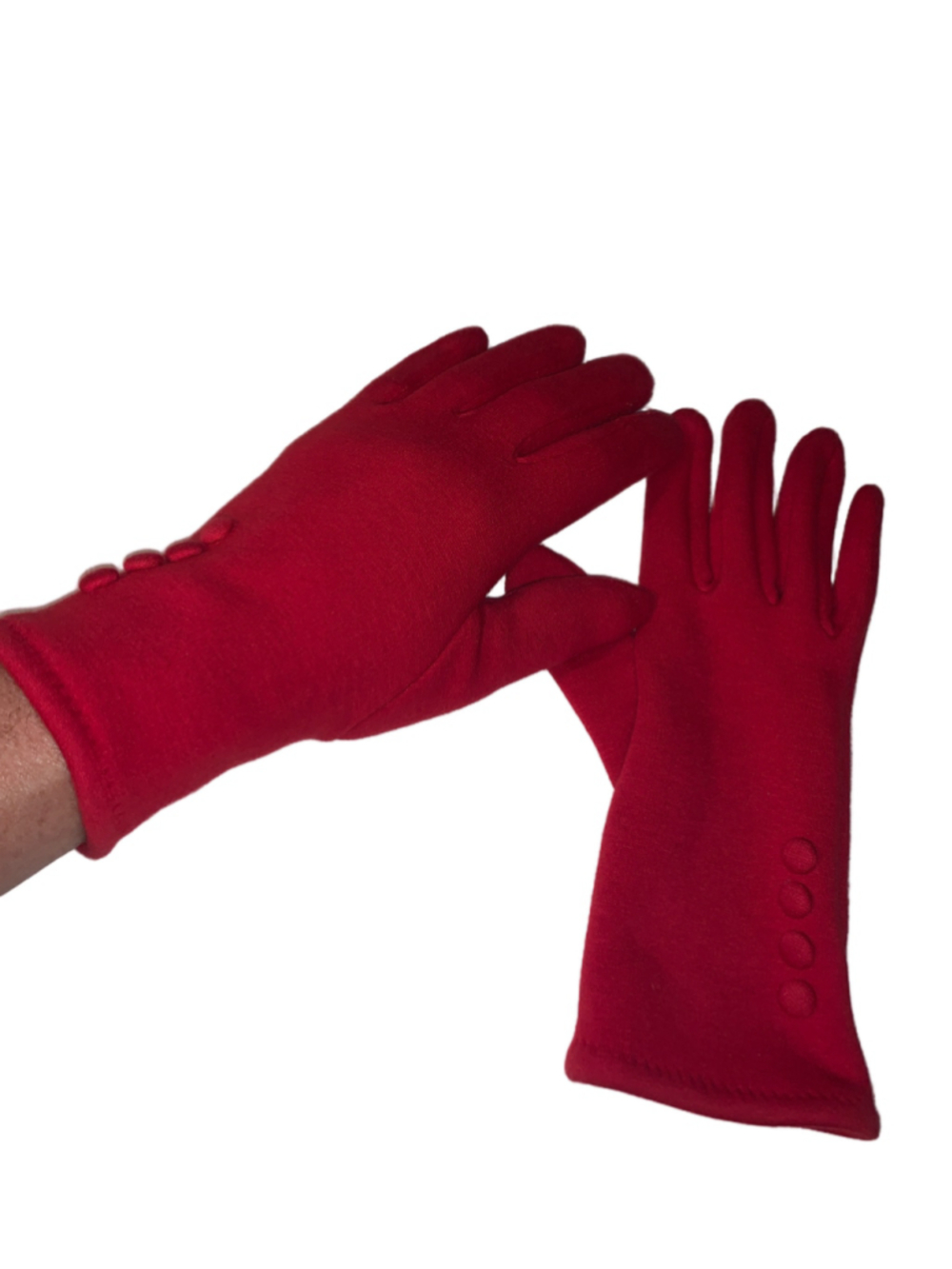 Women's Unbranded Red Gloves, One Size